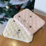 Cute Bow Graphic Laptop Bag Tablet Sleeve Case 11 13.3 14 15.6 Inch For Macbook Air 13 Pro Xiaomi Lenovo Dell Notebook Soft Case - Image 3