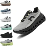 Men's Walking Shoes Lightweight Breathable Lace Up Running Shoes Gym Workout Fashionable Sneakers