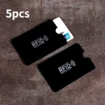 5pcs Aluminium Anti Rfid Card Holder NFC Blocking Reader Lock Id Bank Card Holder Case Protection Metal Thin Credit Card Case - Image 14