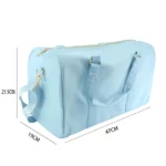 Nylon Material Outing Luggage Bag Birthday Party Gift Bag Seaside Play Large Capacity Beach Bag - Image 3