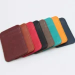 Fashion Double Sided Ultra-thin Card Holder Bank Credit ID Cards Pouch Case Wallet Organizer Thin Business Bank Card Package - Image 3