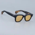 Fellini Sunglasses for Male Classic High Street Square Black Sun Glasses 2025 Trendy Retro 8.0MM Thick Acetate Solar Glasses - Image 16
