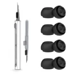 KUTOU 4 Pairs Liquid Silicone Ear Tips for Airpods Pro 1 2 Noise Reduction Pad Earplugs Ear Caps Comes with cleaning pen - Image 9