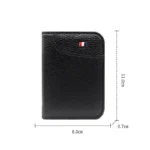 New Portable Super Slim Soft Wallet PU Leather Mini Credit Card Wallet Purse Card Holders Men Wallet Thin Small Short Wallets - Image 6
