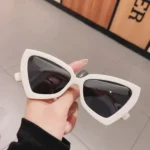 Fashion Cat Eye Sunglass Trendy Female Eyewear Luxury Irregular Frame Popular Women Travelling Sun Glasses Ultraviolet-proof - Image 12