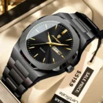 POEDAGAR Top Luxury Men Clock Waterproof Luminous Calendar Week Man Wristwatch Sports Stainless Steel Quartz Men's Watches Reloj - Image 9