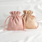 10Pcs Flannel Jewelry Drawstring Bag Velvet Suede Gift Pouch Ring Earrings Candy Goodie Baby Shower Storage Sack Wedding Favors - Image 3