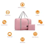 Luggage Travel Bags Large Capacity Boston Bag Organizers Weekend Bag Graphic Series Foldable Clothes Storage 2024 New Fashion - Image 4
