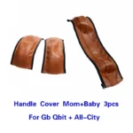 Stroller Handle Cover Fit For GB Qbit + All City Stroller Bar Sleeve Case Leather Armrest Protect Cover Stroller Accessories - Image 15