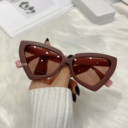 New Fashion Cat Eye Sunglasses Female Luxury Brand Designer Sun Glasses for Women Travelling Sun Shades Glasse y2k Gafas De Sol