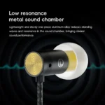 HiBy Yves 6mm Micro-dynamic Ti-plated HiFi Earphones High-magnetic Driver Low Resonance Chamber Noise-isolation Skin-friendly - Image 6
