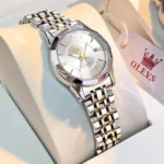 OLEVS Original Brand Elegant Women's Watches Waterproof Luminous Quartz Watch for Lady Necklace Bracelet Gift Box Set Calendar - Image 8