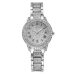 Fashion Women Luxury Diamond Watches Bracelet Ladies Quartz Watch Rose Gold Womens Wristwatch Shiny Crystal Reloj Mujer Boxless - Image 7