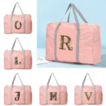 Luggage Travel Bags Large Capacity Boston Bag Organizers Weekend Bag Graphic Series Foldable Clothes Storage 2024 New Fashion