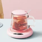 Electric Coffee Warmer USB Plug Coffee Mug Warmer 3 Temperature Setting Portable Cup Warmer for Heating Coffee Beverage Milk Tea - Image 2