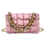 Luxury Plaid Thick Chain Mini Square Bag - Designer INS Style, Fashion Leather Trendy Single Shoulder Crossbody Women's Bag - Image 8