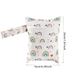 BIAI 1pc Waterproof Baby Diaper Storage Bag Washable Resuable Stroller Organizer Bag Sports Travel Storage Bag Makeup Bag - Image 5