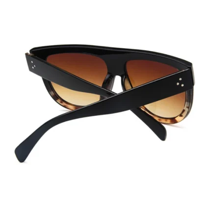 Oversized Frame Black Shades Square Sunglasses Woman Oval Brand Designer Vintage Fashion Sun Glasses Female Oculos De Sol - Image 6