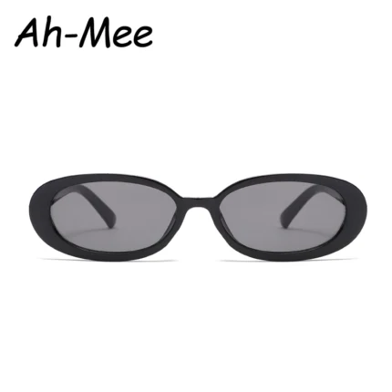 8pcs Small Oval Sunglasses Women Vintage Brand Retro Black White Sun Glasses Classic Shades Female Oculos UV400 - Image 3