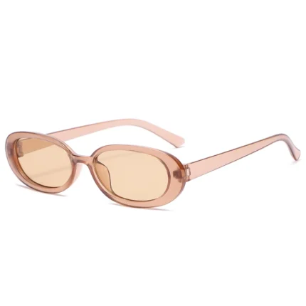 8pcs Small Oval Sunglasses Women Vintage Brand Retro Black White Sun Glasses Classic Shades Female Oculos UV400 - Image 13