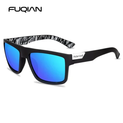 Fashion Black Polarized Sunglasses Men Women Classic Square Male Sun Glasses Stylish Outdoor Driving Fishing Sports Shades UV400 - Image 3