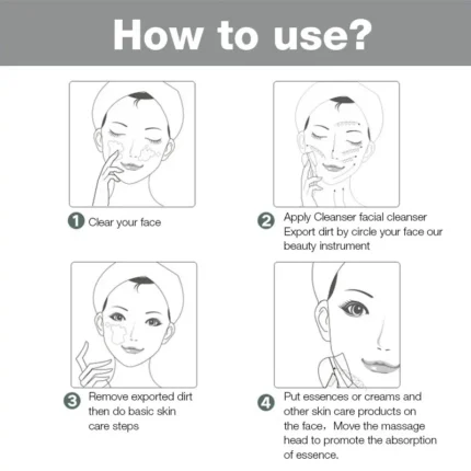 Mini Sonic Facial Massage Device Ionic Infusion Face Care Vibration Deep Cleansing SPA Beauty Health Instrument уход за лицом - Image 6