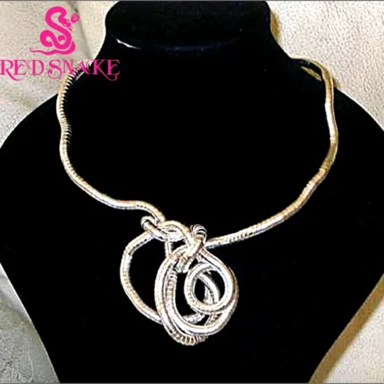 Hurry! Wear You Like Wear Twisted Necklace 900mm Length Bendable Snake Chain Flexible Twist Jewelry Necklaces NE0011