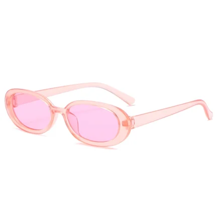 8pcs Small Oval Sunglasses Women Vintage Brand Retro Black White Sun Glasses Classic Shades Female Oculos UV400 - Image 7