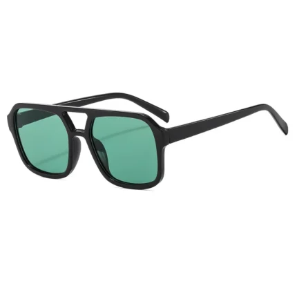 Oversized Pilot Sunglasses Woman Double Bridge Beach Black Shades Glasses Man Yellow Driving Eyewear UV400 Travel Accessories - Image 10