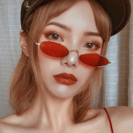 Retro Oval Sunglasses Men's Brand Designer Fashion Vintage Sun Glasses Women oculos de sol Female Shades Glasses UV400 - Image 3
