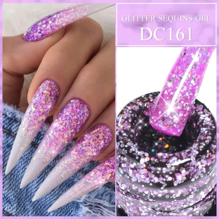 Mtssii 5ML Metallic Liner Painting Gel Chrome Gold Silver Mirror Nail Polish Super Bright Drawing Line French Nail Art Varnish - Image 85