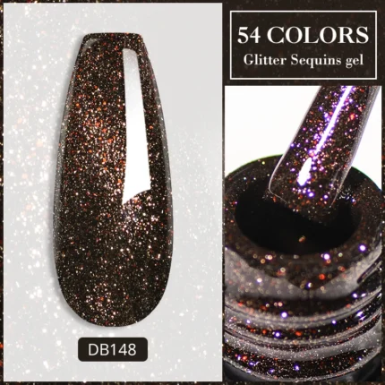 Mtssii 5ML Metallic Liner Painting Gel Chrome Gold Silver Mirror Nail Polish Super Bright Drawing Line French Nail Art Varnish - Image 78
