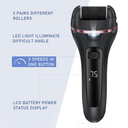 Electric Grinding Pedicure Tools Foot Sandpaper File for Heels Professional Foot Care Tool Dead Hard Skin Callus Remover - Image 3