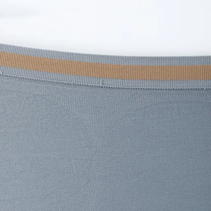 Men's Panties Seamless Breathable Mid Waist Traceless High Elastic Male Underpants Nylon Underwear Comfortable Boxers - Image 4