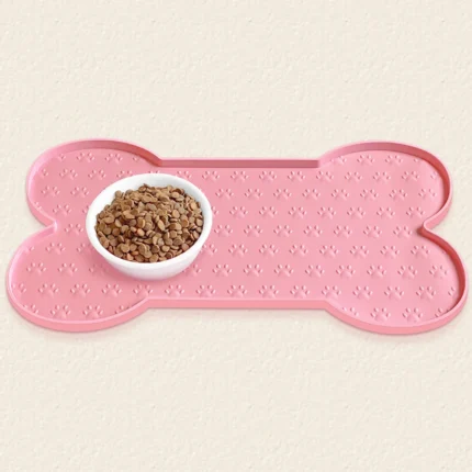 Pet Feeding Mat Silicone Dog Food Mat Anti-Slip And Waterproof Dog Bowl Mat,Thickened Dog And Cat Mat For Food And Water - Image 10