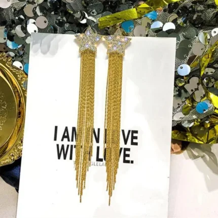 2023 New Fashion Unique Design Elegant Exquisite Light Luxury Zircon C Earrings Women Jewelry Party High-grade Gift Wholesale - Image 12