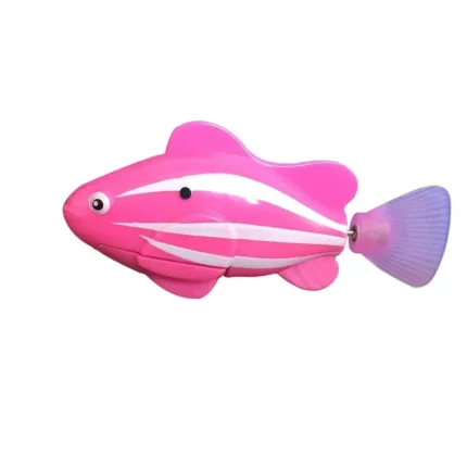 Cat Toy LED Inductive Interactive Swimming Robot Fish Toys Glowing Electric Fishs Stimulate Kitten Hunting Instinct Pet Products - Image 11