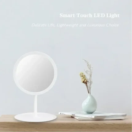 Makeup mirror with white light led daylight detachable vanity mirror/storage base 3 modes mirror with light gift usb cable - Image 5
