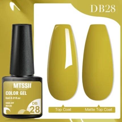 Mtssii 7ml Translucent Jelly Rubber Base Gel White Nude Pink Clear Semi Permanent Nail Gel Polish UV Gel Nail Art Manicure - Image 20