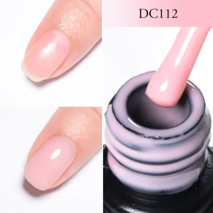 Mtssii 7ml Translucent Jelly Rubber Base Gel White Nude Pink Clear Semi Permanent Nail Gel Polish UV Gel Nail Art Manicure - Image 94