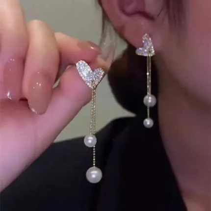 2023 New Fashion Unique Design Elegant Exquisite Light Luxury Zircon C Earrings Women Jewelry Party High-grade Gift Wholesale - Image 34