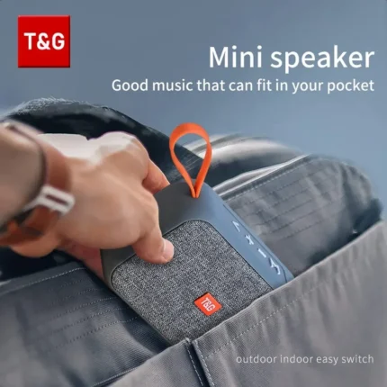 Speaker TG506 Portable Mini Wireless Soundbar Bluetooth 5.0 Outdoor Indoor HIFI Loudspeaker Support TF Card FM Radio Waterproof - Image 5