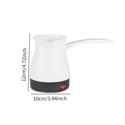 Electric Turkish Coffee Pot Multipurpose Easy to Clean Turkish Coffee Maker for Camping Cappuccino Latte Outdoor Kitchen Travel - Image 6