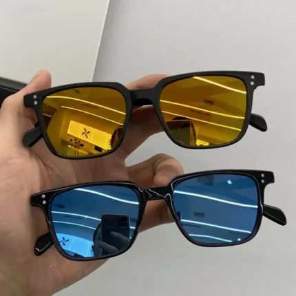 2024 Fashion Square Driver Sunglasses Men Vintage Shades Male Sun Glasses Brand Design Mirror Retro Oculos De Sol Masculino - Image 3