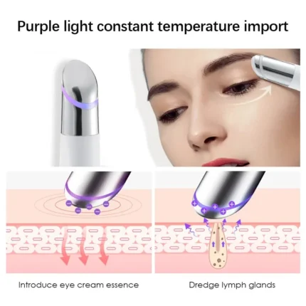 Eye Massager Constant Temperature Heating Vibration Massage Lighten Dark Circles and Eyes Bags Eye Skin Care - Image 5