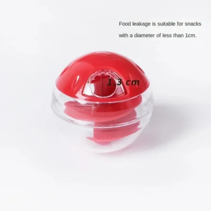 1pc Cat Treat Dispensing Ball  Adjustable Leakage Mouth Slow Feeder Puzzle Ball Interactive Cat Games for Training - Image 3