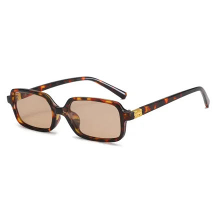 Sexy Small Square Sunglasses for Women 2024 Brand Designer Fashion Luxury Shades UV400 Black Eyewear Men Vintage Sun Glasses - Image 9
