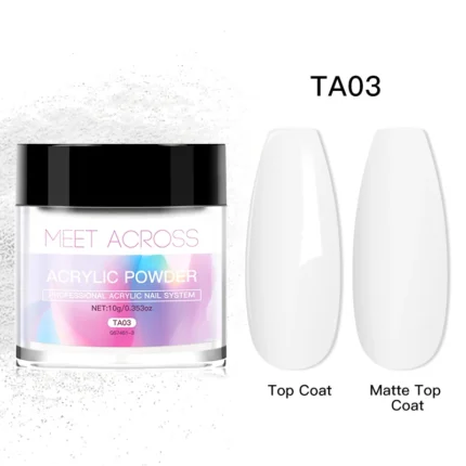 MEET ACROSS 40ml Acrylic Liquid Uesd For Acrylic Powder Monomer Nails Art Carving Extension Acrylic Crystal Liquid Manicure Tool - Image 12