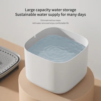3L Cat Water Fountain Auto Recirculate Filter Large Capacity Filtring Cat Water Drinker USB Electric Mute Cats Water Dispenser - Image 4