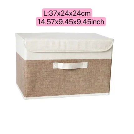 Foldable Large Capacity Clothes Storage Basket Home Supplies Clothing Underwear Sock And Kid Toy Storage Organizer Cosmetics - Image 17